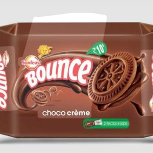 Sunfeast Bounce Choco Twist Cream Biscuit Mrp 10 | Set of 12