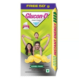 Glucon-D Nimbu Pani 75g+50g Free | Set of 144 | Mrp 56